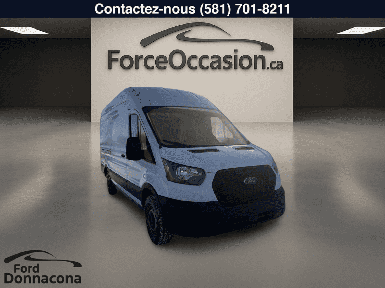 Image 3 Ford Transit Cargo Van T-250 EL PA toit surélevé 148 po PNBV de 9 070 lb 2023