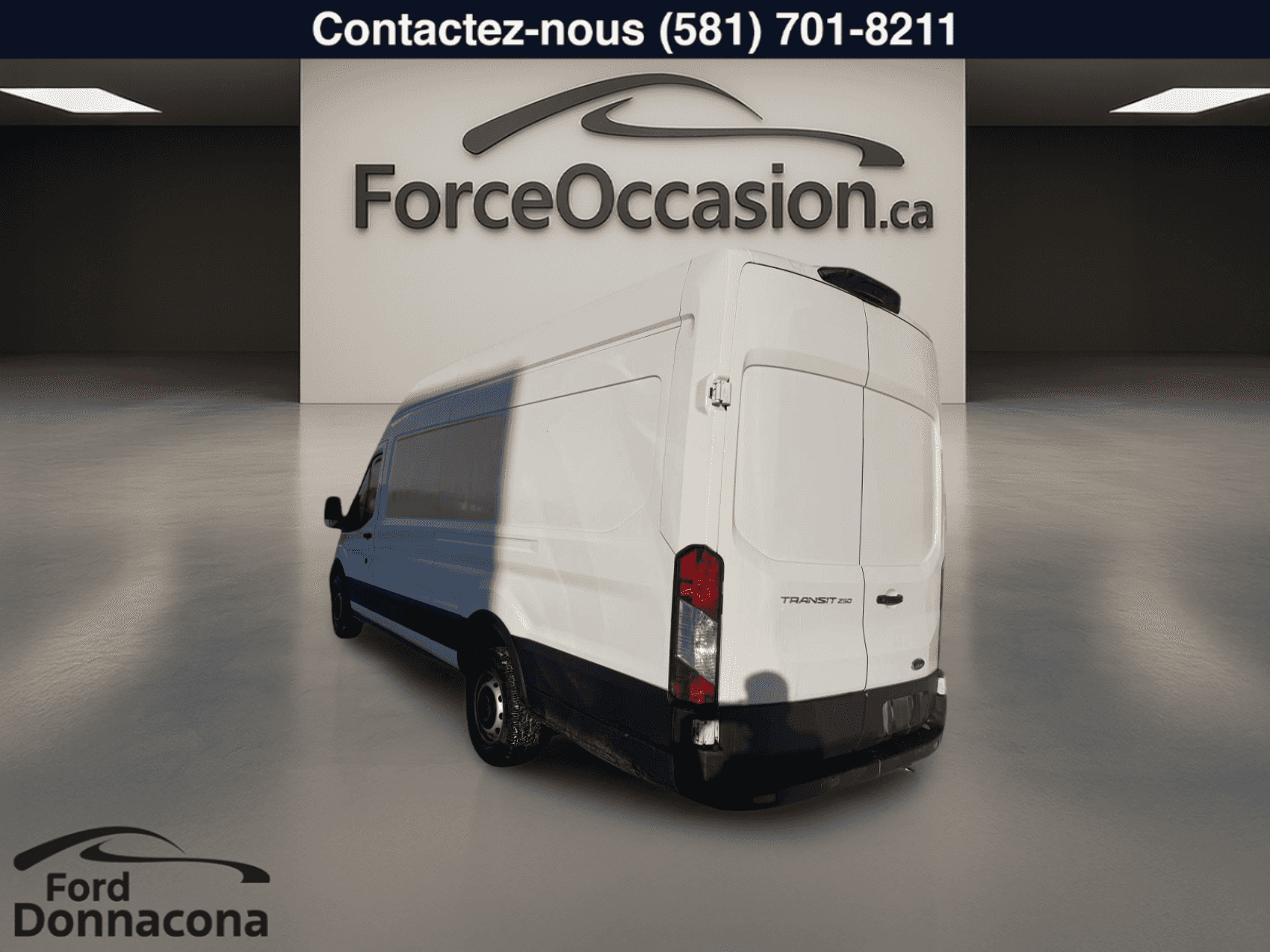 Image 8 Ford Transit Cargo Van T-250 EL PA toit surélevé 148 po PNBV de 9 070 lb 2023
