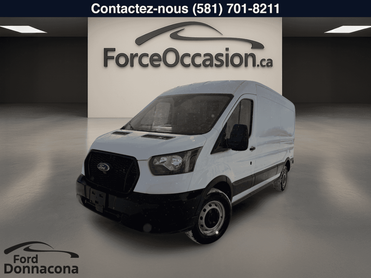 2024 Ford Transit Cargo Van T-250 PA toit moyen 148 po PNBV de 9 070 lb - Image 1