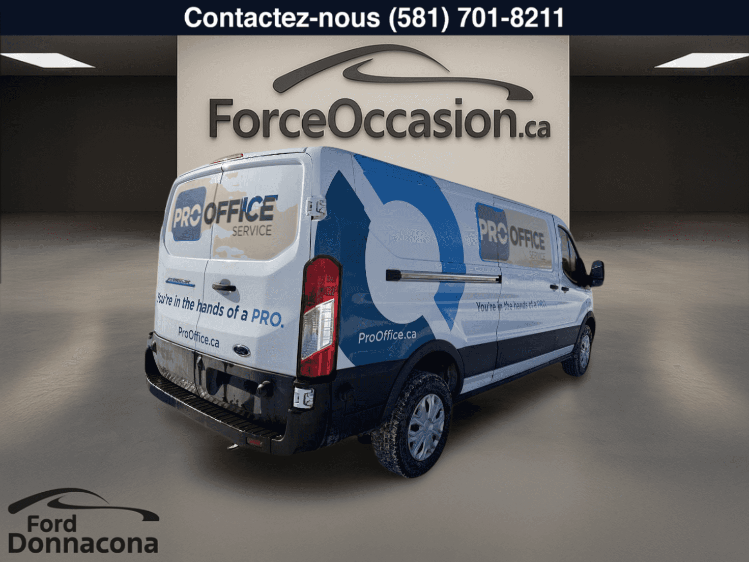 2022 Ford Transit Cargo Van T-350 PA toit bas 130 po PNBV de 9 500 lb - Image 5