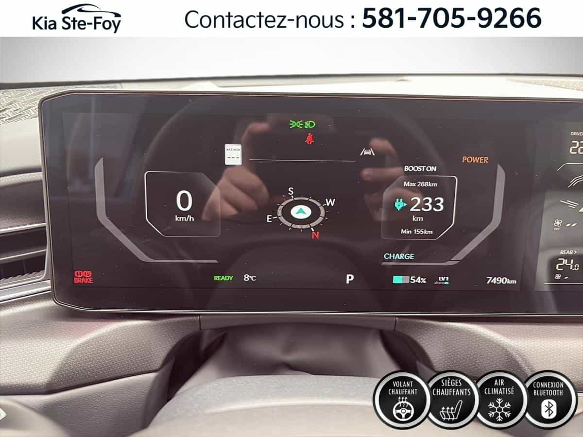 Image 11 Kia EV9 Land Gt-Line* Awd* Cruise* Carplay* Volant Chauffant 2026