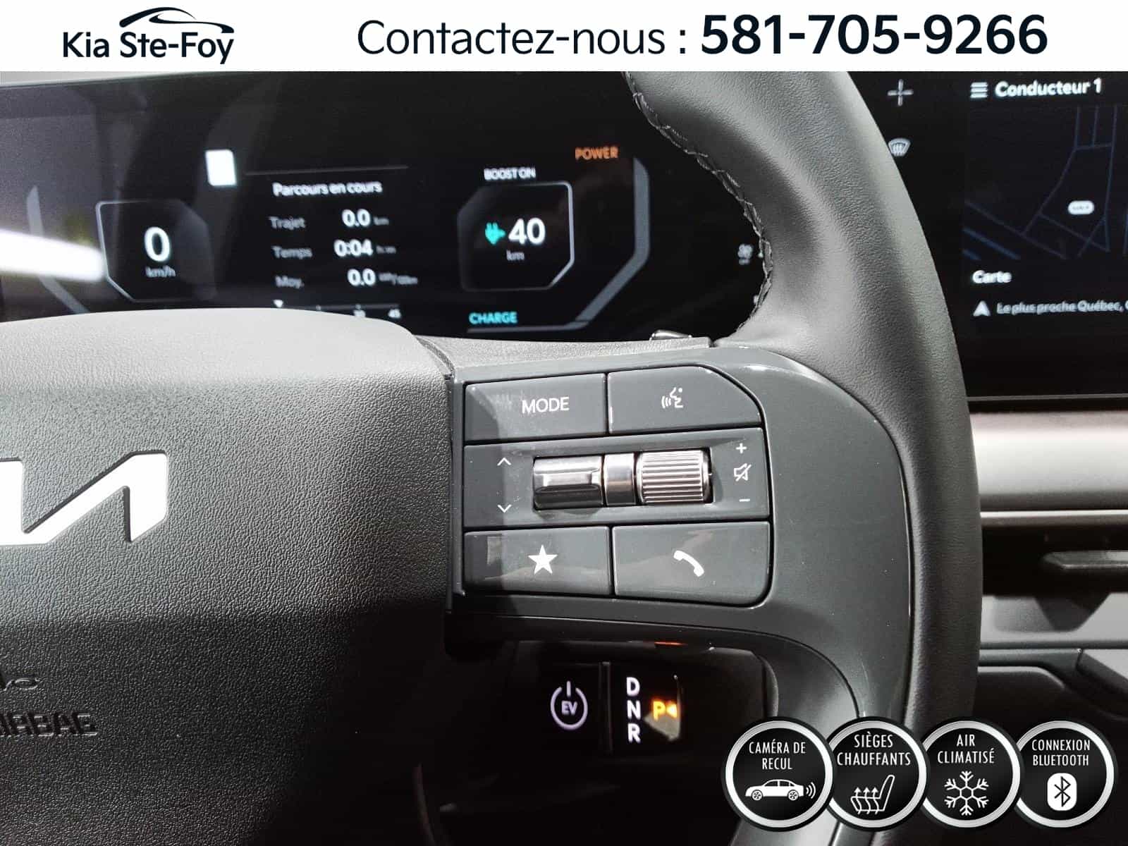 Image 17 Kia EV9 Land* Awd* 7Pass* Cuir* Gps* Bizone* Cruise* 2026