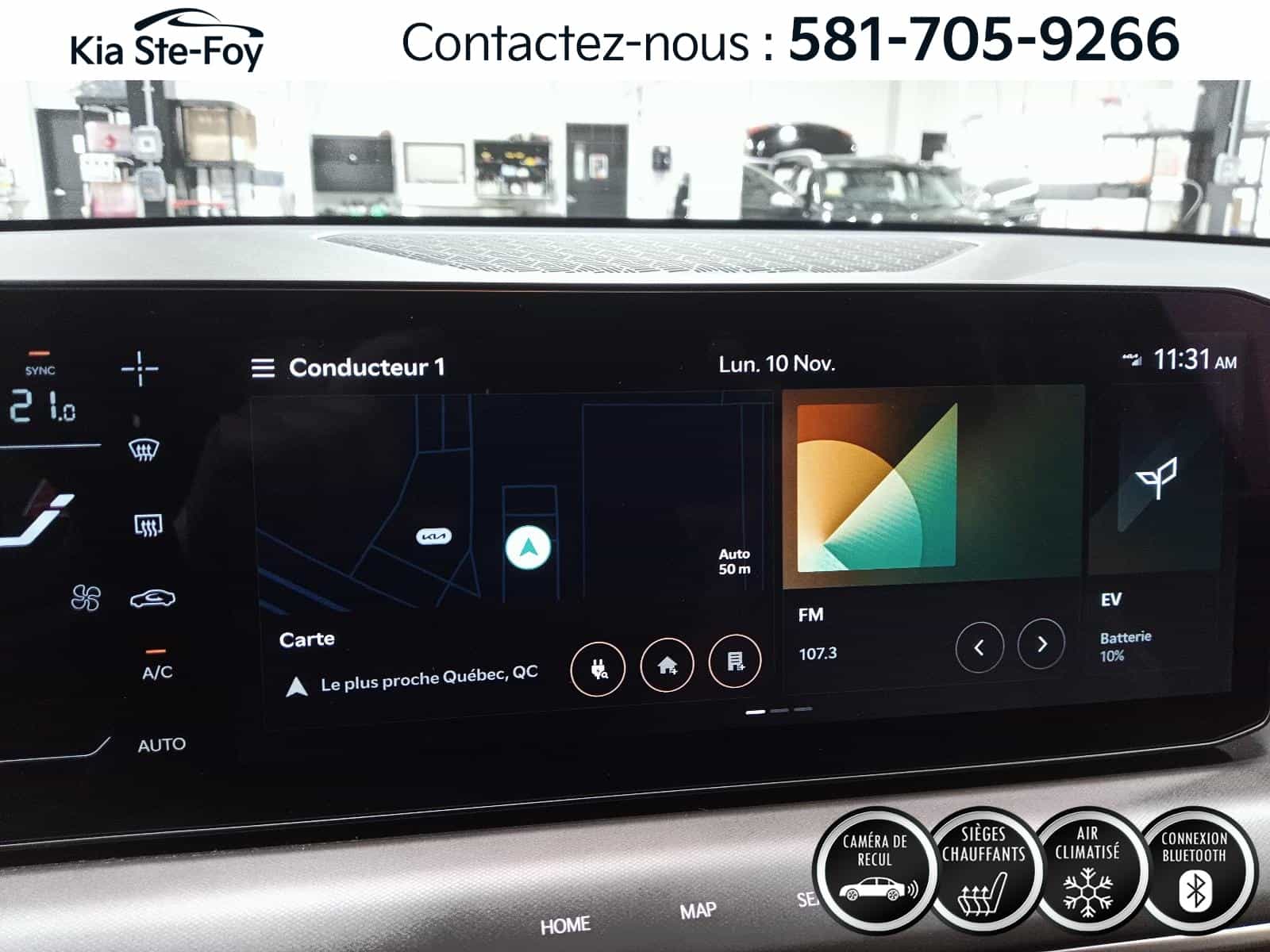 Image 19 Kia EV9 Land* Awd* 7Pass* Cuir* Gps* Bizone* Cruise* 2026