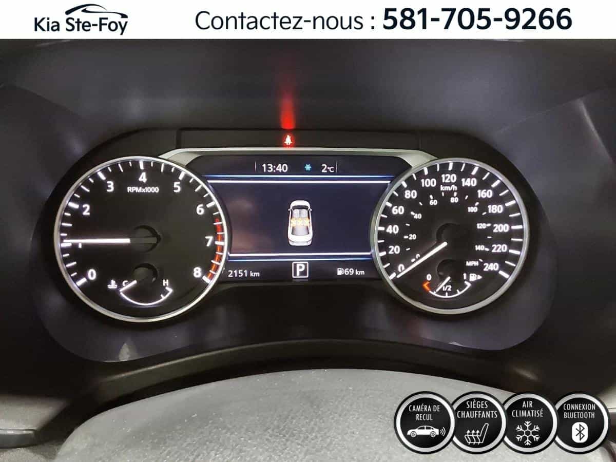 2025 Nissan Sentra Sv* Sieges Chauffants* Camera* Cruise* Bizone* - Image 15