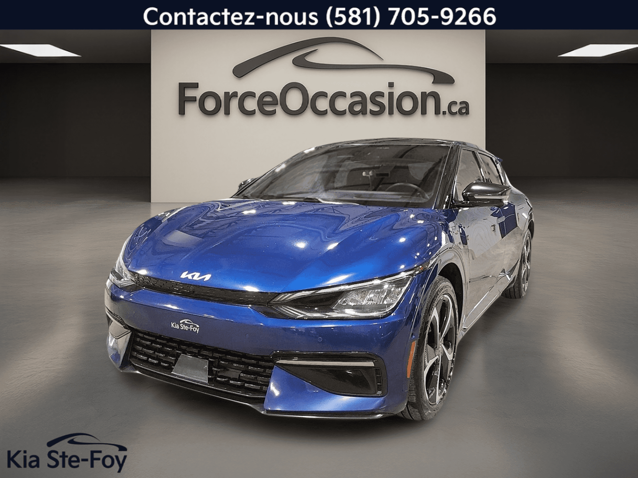 2023 Kia EV6 Gt-Line 2* Awd* Gps* Toit* Sieges Ventiles* Bizone* - Image 1