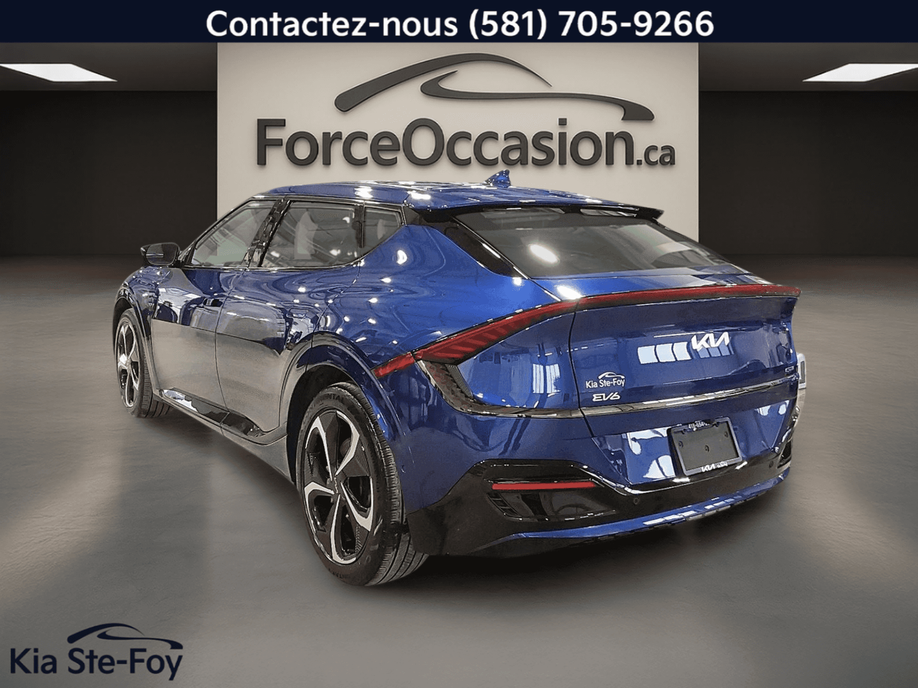 Image 2 Kia EV6 Gt-Line 2* Awd* Gps* Toit* Sieges Ventiles* Bizone* 2023