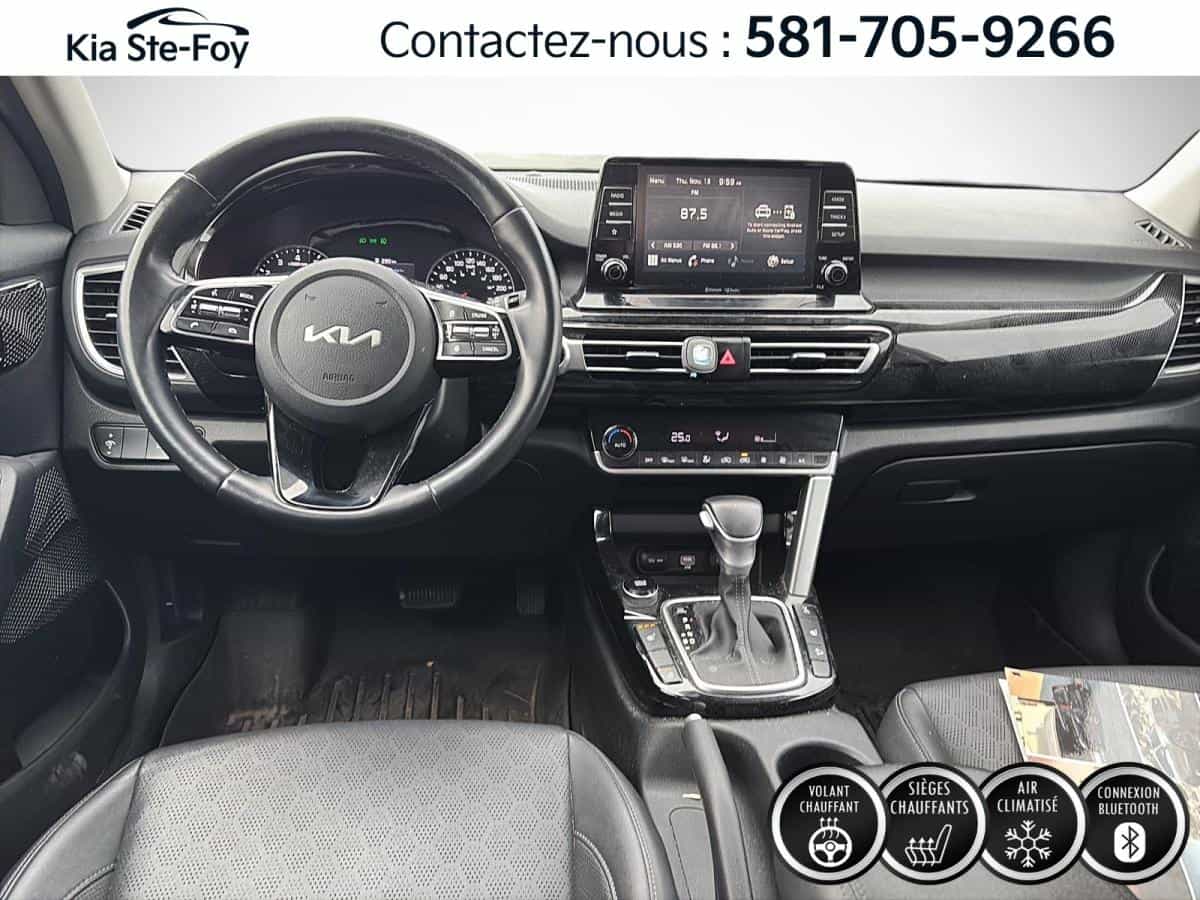 2023 Kia Seltos Ex *Awd* Cruise* Siege Chauffant* Carplay* Volant Chauffant - Image 4