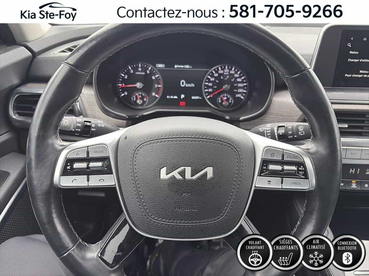 2022 Kia Telluride Sx * Awd* Carplay* Cruise* Volant Chauffant* - Image 5