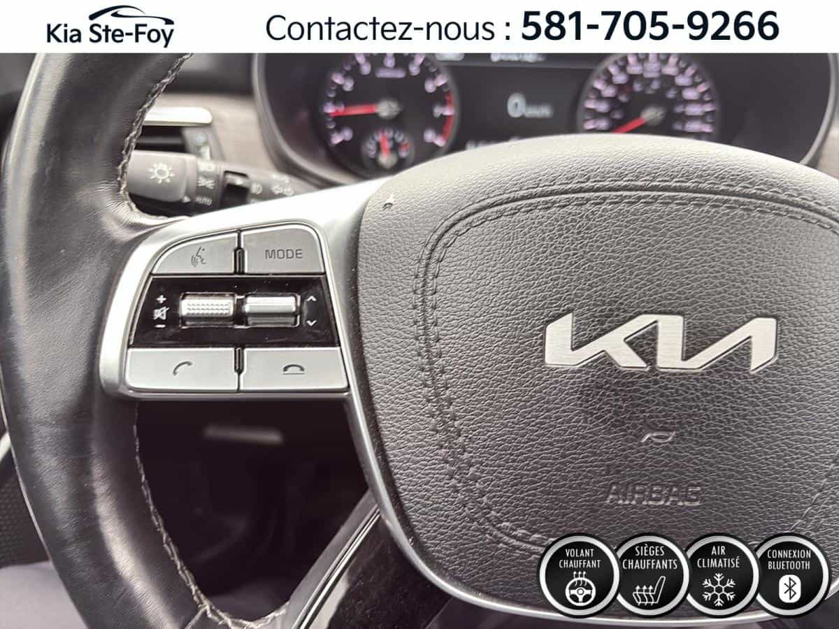 2022 Kia Telluride Sx * Awd* Carplay* Cruise* Volant Chauffant* - Image 10