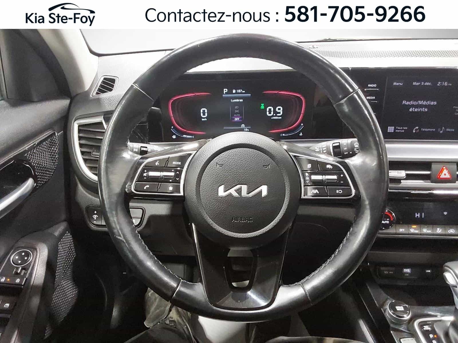 Image 14 Kia Seltos Ex* Awd* Toit* Cuir* Carplay* Camera* Cruise* 2024