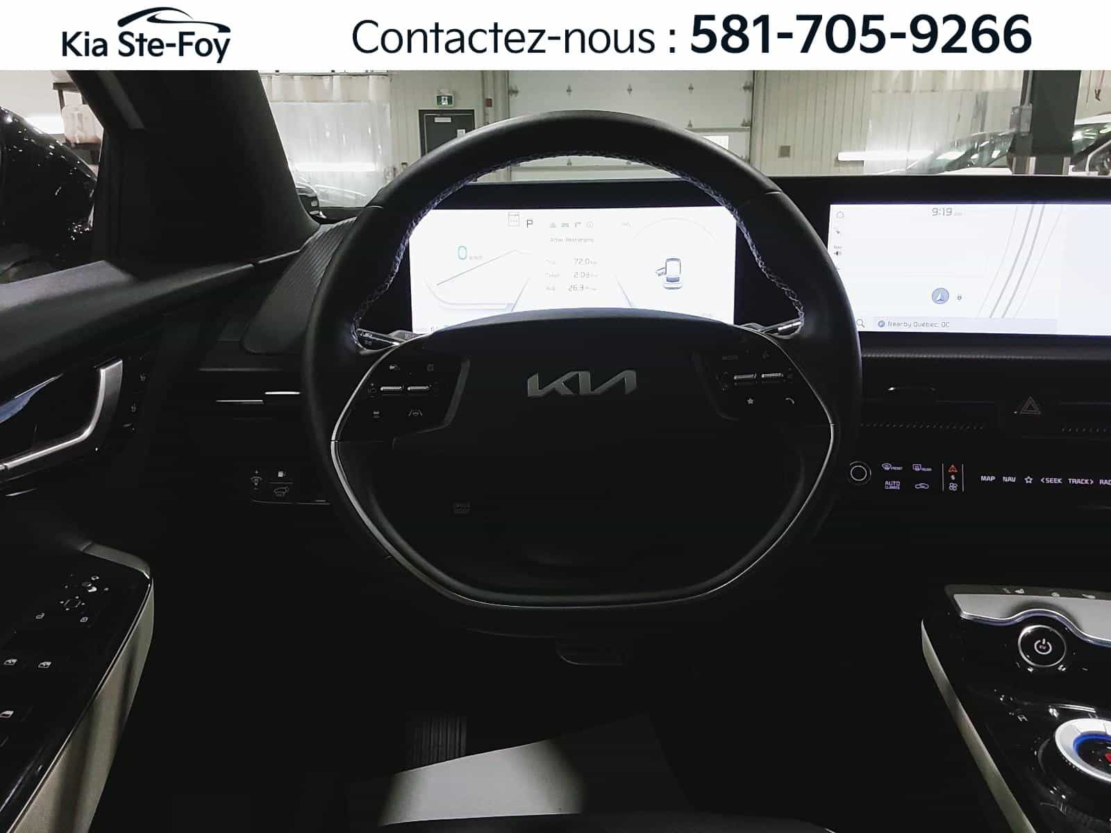 Image 10 Kia EV6 Gt-Line 1* Awd* 77.4Kwh* Carplay* Volant Chauffant 2024