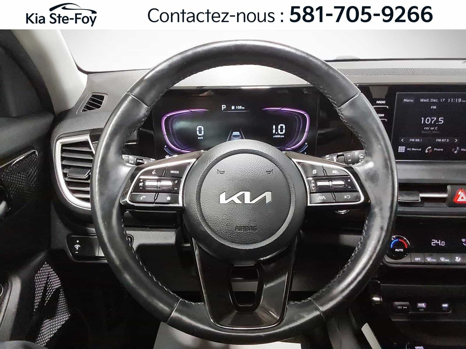 Image 13 Kia Seltos Ex* Awd* Toit* Cuir* Carplay* Camera* Cruise* 2025