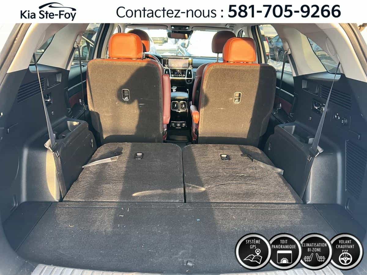 2022 Kia Sorento Sx* Awd* 6 Pass* Toit Pano* Cuir* Gps* Bizone* - Image 31