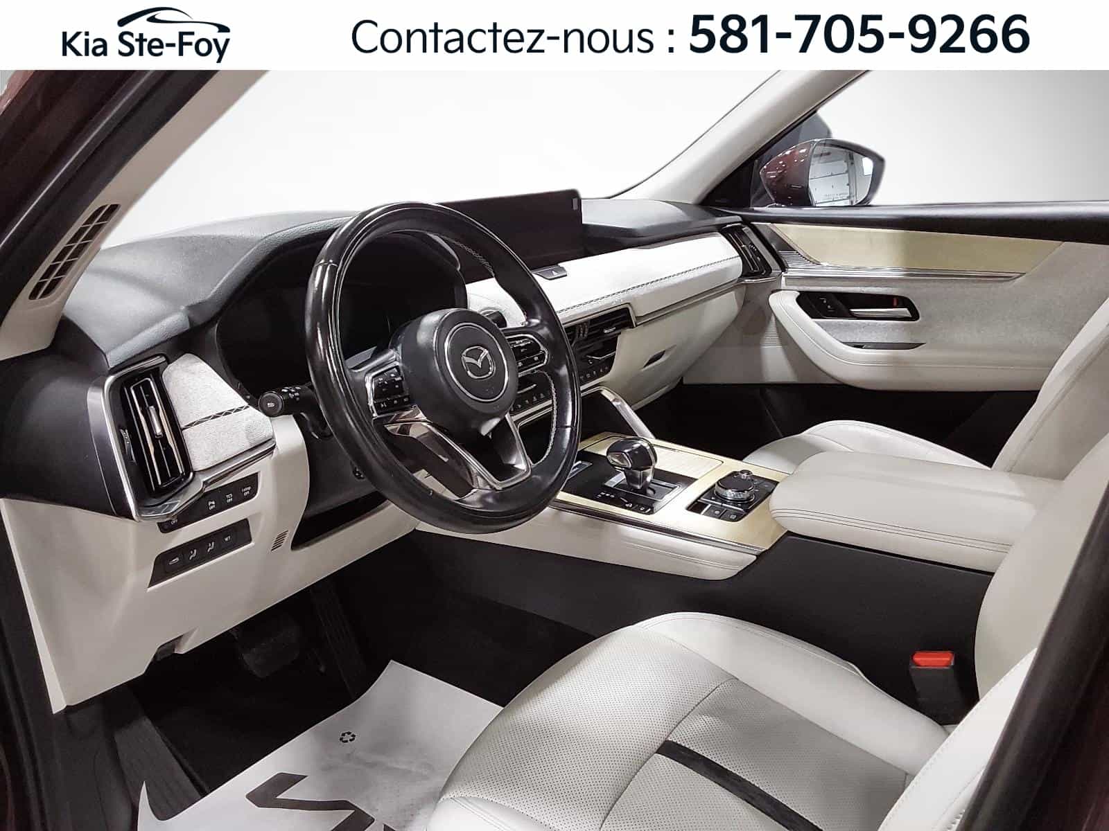2024 Mazda CX-90 MHEV Signature* Awd* V6* 6Pass* Gps* Cuir* Toit Pano* Bizone* - Image 12