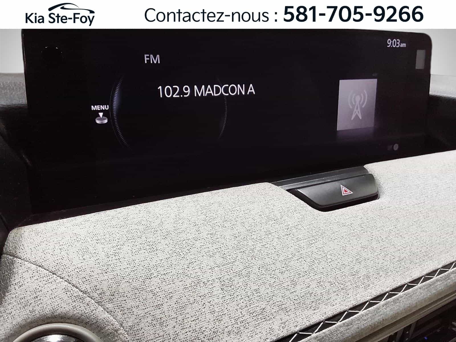 Image 15 Mazda CX-90 MHEV Signature* Awd* V6* 6Pass* Gps* Cuir* Toit Pano* Bizone* 2024