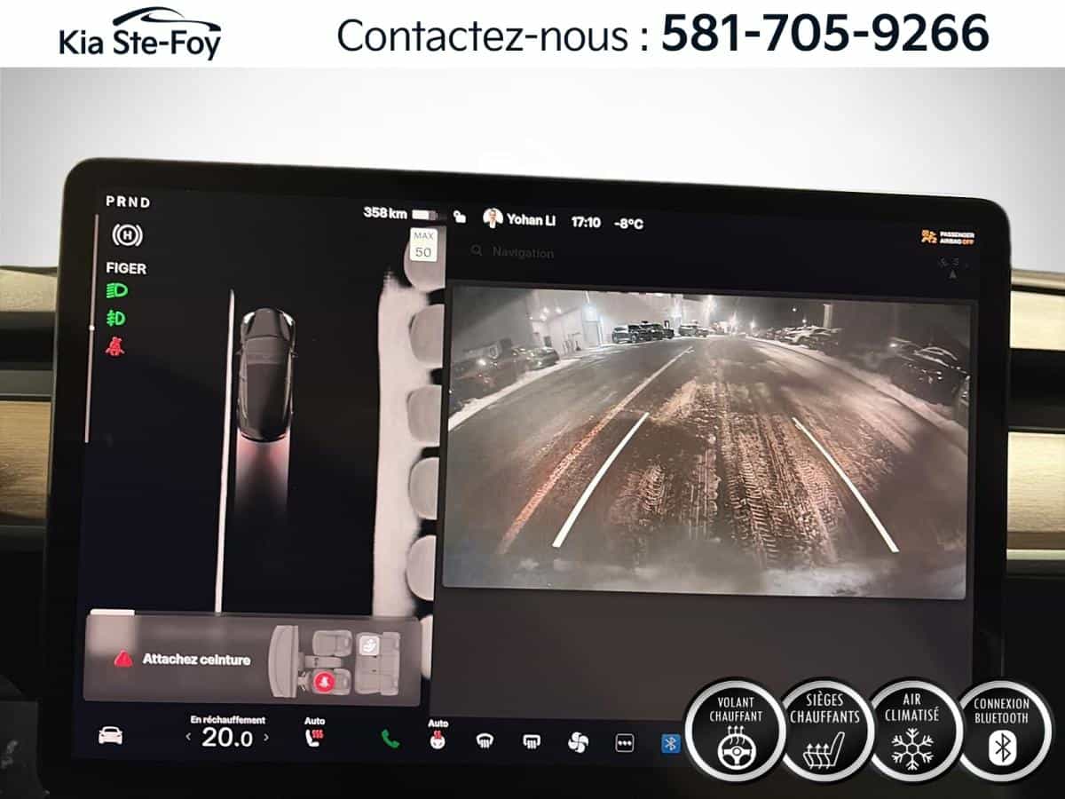 2023 Tesla Model 3 Long Range * Awd* Cruise* Gps * Volant Chauffant - Image 9