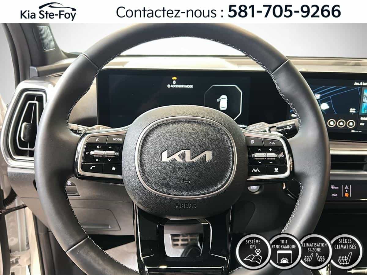 2025 Kia Sorento PHEV Hybride* Sx* Awd* 6Pass* Cuir* Toit Pano* Gps* - Image 13