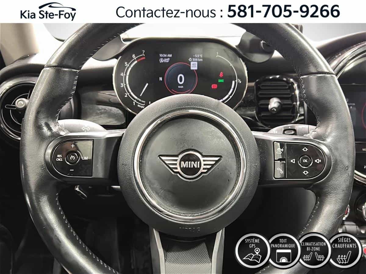 2022 Mini 3 door Cooper S *Sieges Chauffant* Bluetooth* Navigation* - Image 6