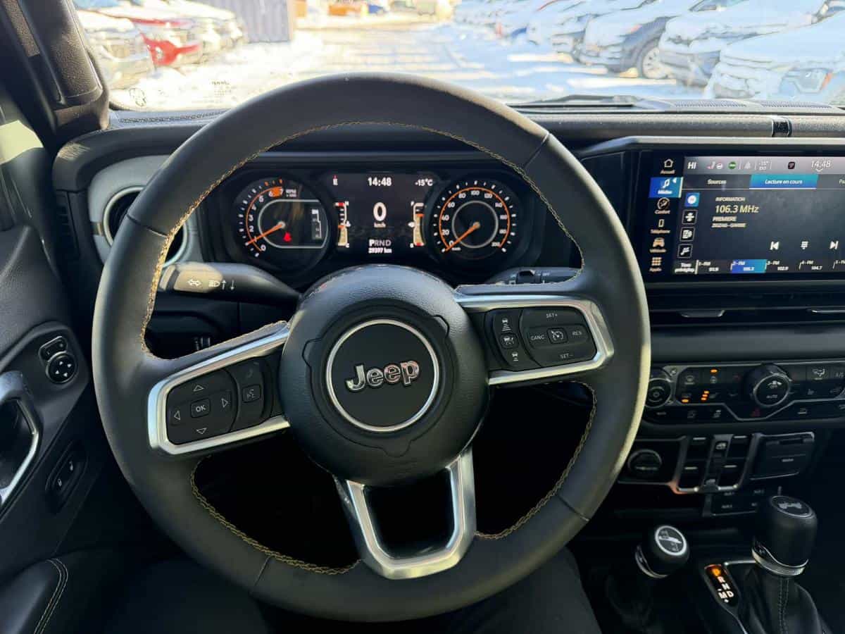 2024 Jeep Wrangler Sahara* Volant Chauffant* Sieges Chauffant* Camera* - Image 9