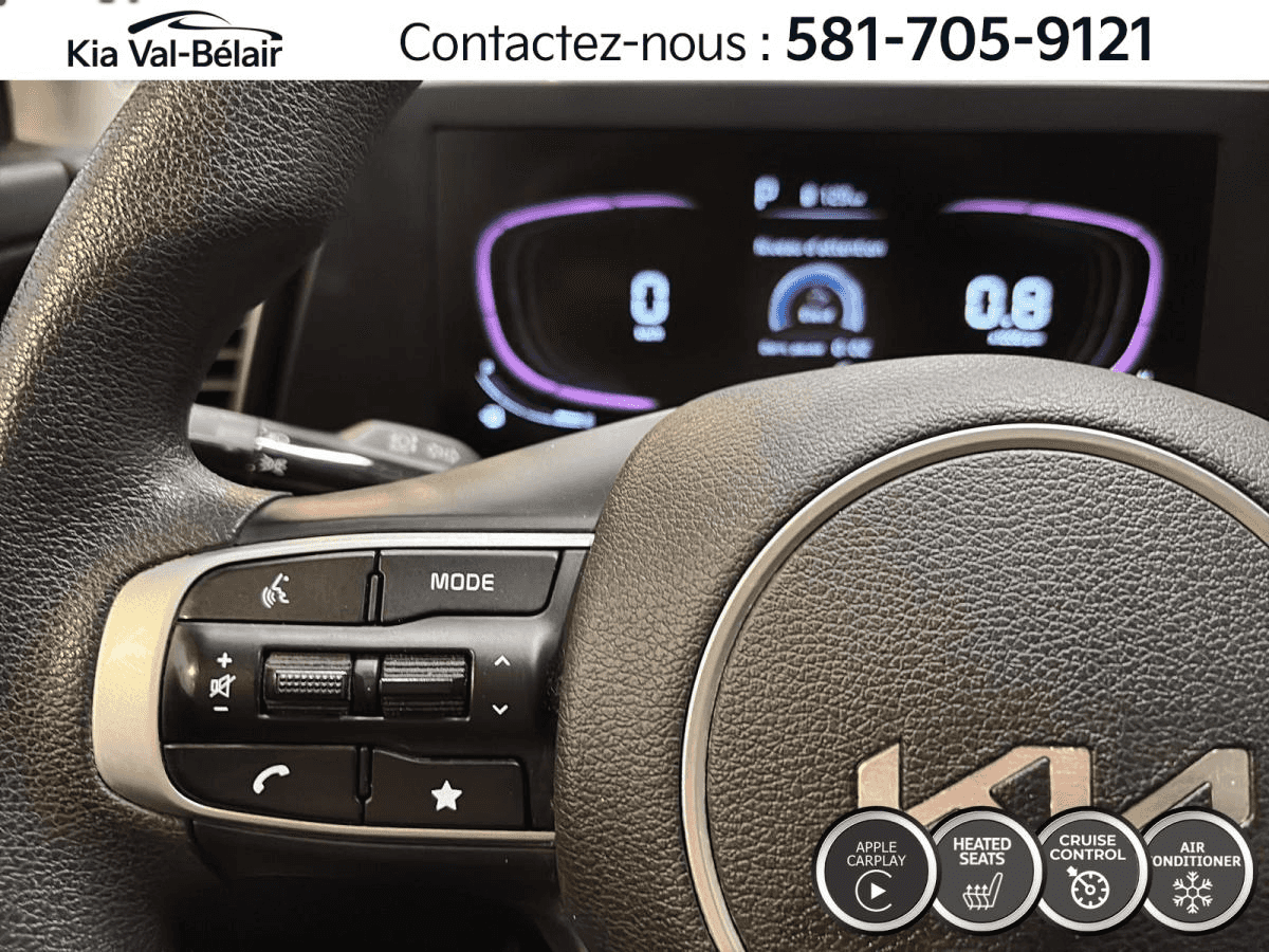 2023 Kia Sportage Lx *Awd *Cruise *Caméra *Carplay *Sièges Chauff - Image 17