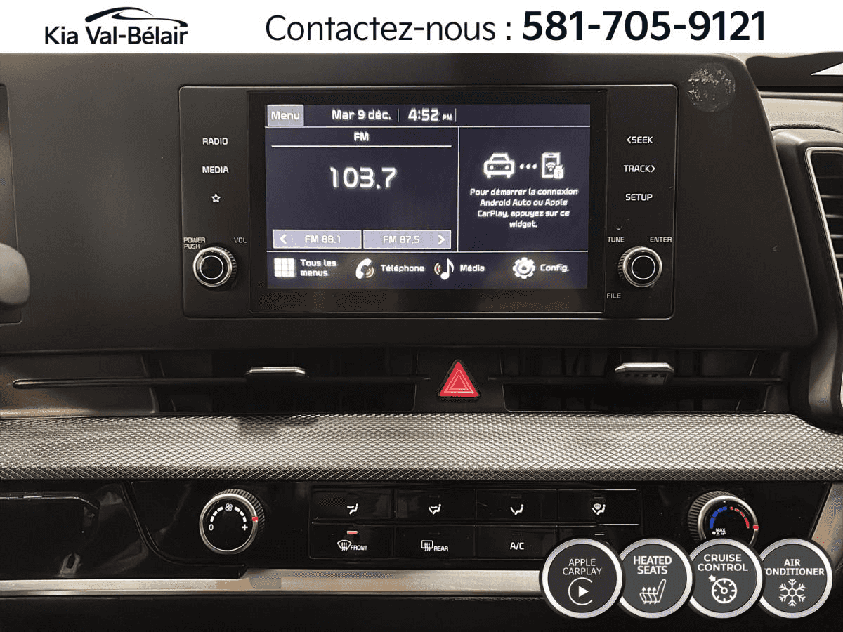 2023 Kia Sportage Lx *Awd *Cruise *Caméra *Carplay *Sièges Chauff - Image 20