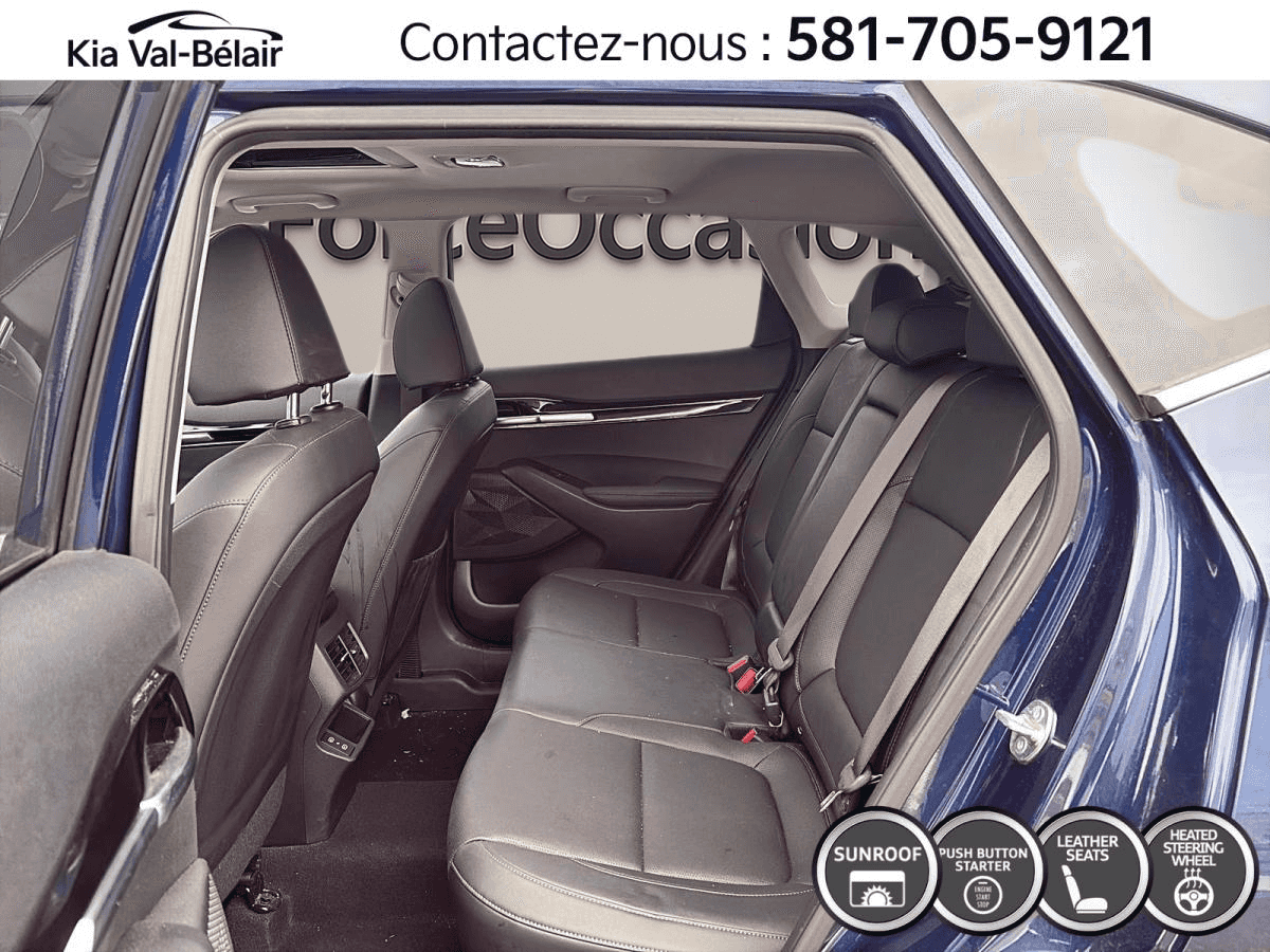 2025 Kia Seltos Ex *Awd *Toit *Cuir *Caméra *Carplay *Volant Chauff - Image 6