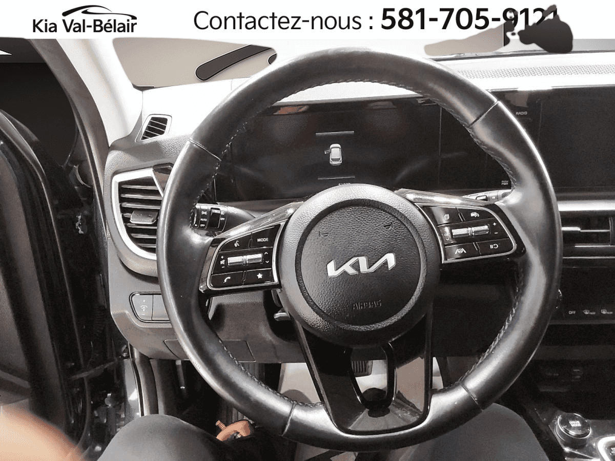 2025 Kia Seltos Ex *Awd *Toit *Cuir *Caméra *Carplay *Volant Chauff - Image 14