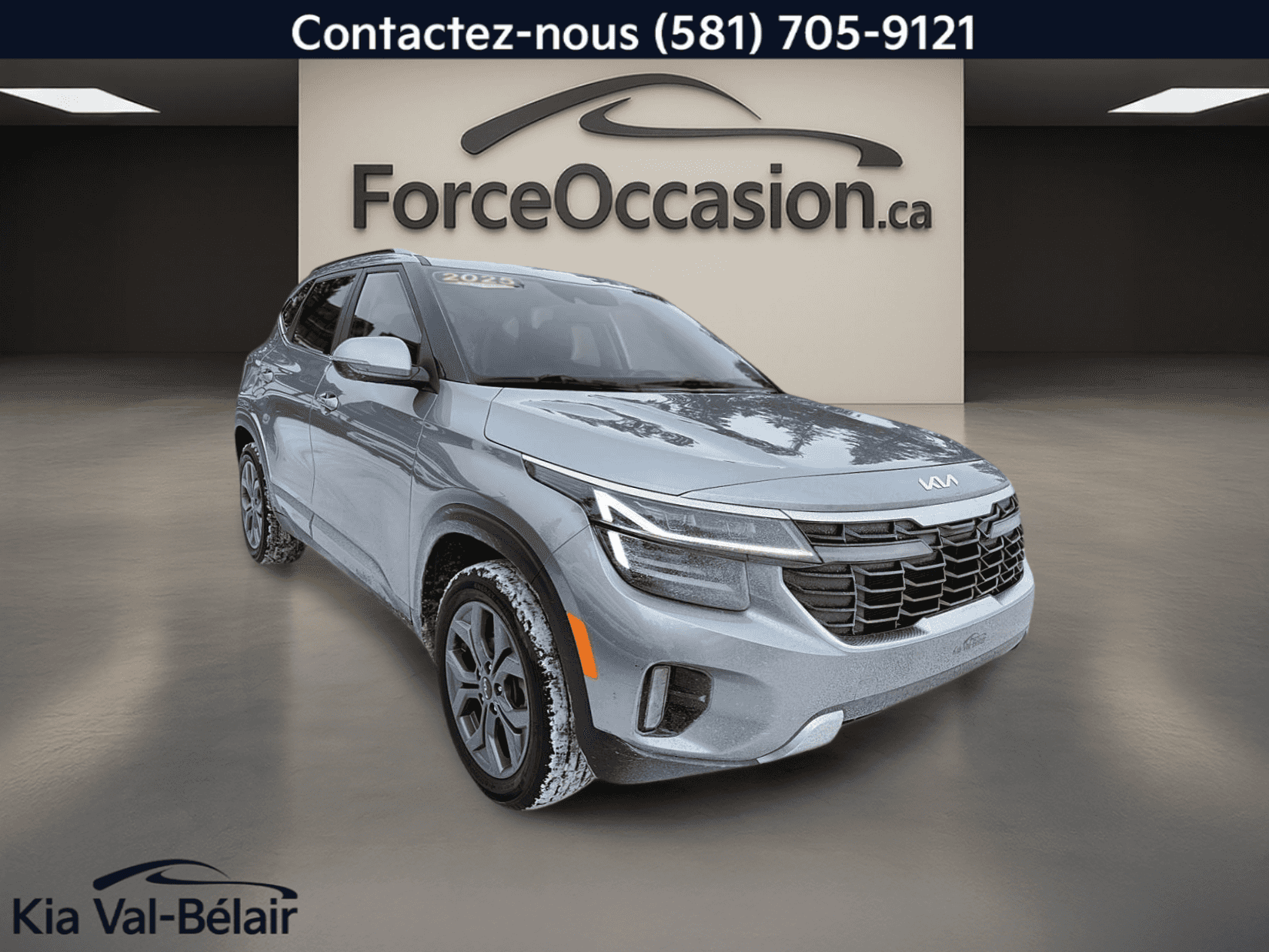 2025 Kia Seltos Ex *Awd *Toit *Cuir *Caméra *Carplay *Volant Chauff - Image 3