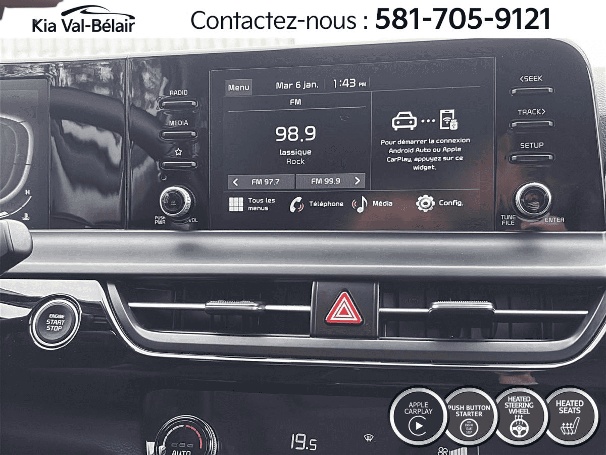 Image 19 Kia Seltos Ex *Awd *Toit *Cuir *Caméra *Carplay *Volant Chauff 2025