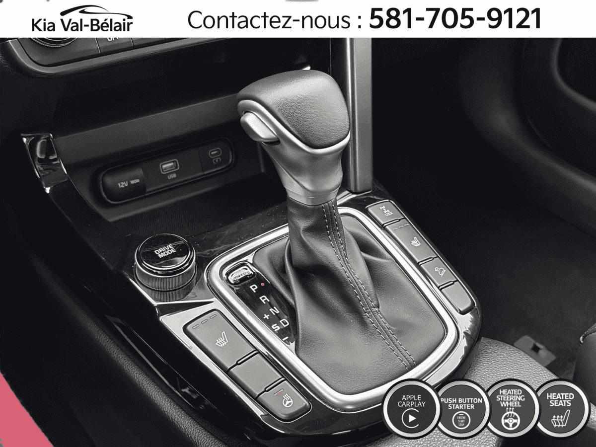 2025 Kia Seltos Ex *Awd *Toit *Cuir *Caméra *Carplay *Volant Chauff - Image 22