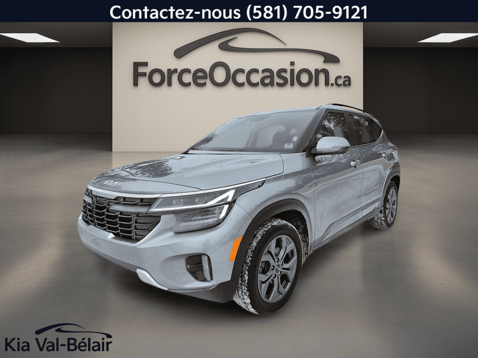 2025 Kia Seltos Ex *Awd *Toit *Cuir *Caméra *Carplay *Volant Chauff - Image 1
