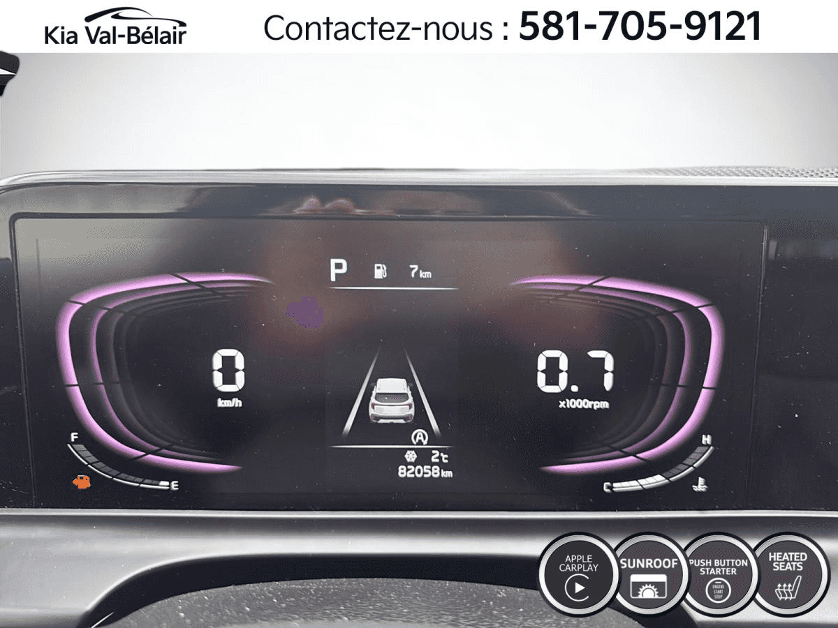 Image 16 Kia Seltos Ex *Awd *Toit *Cuir *Caméra *Carplay *Volant Chauff 2024