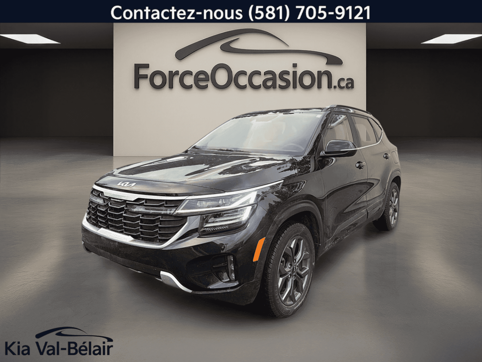 Image 1 Kia Seltos Ex *Awd *Toit *Cuir *Caméra *Carplay *Volant Chauff 2024
