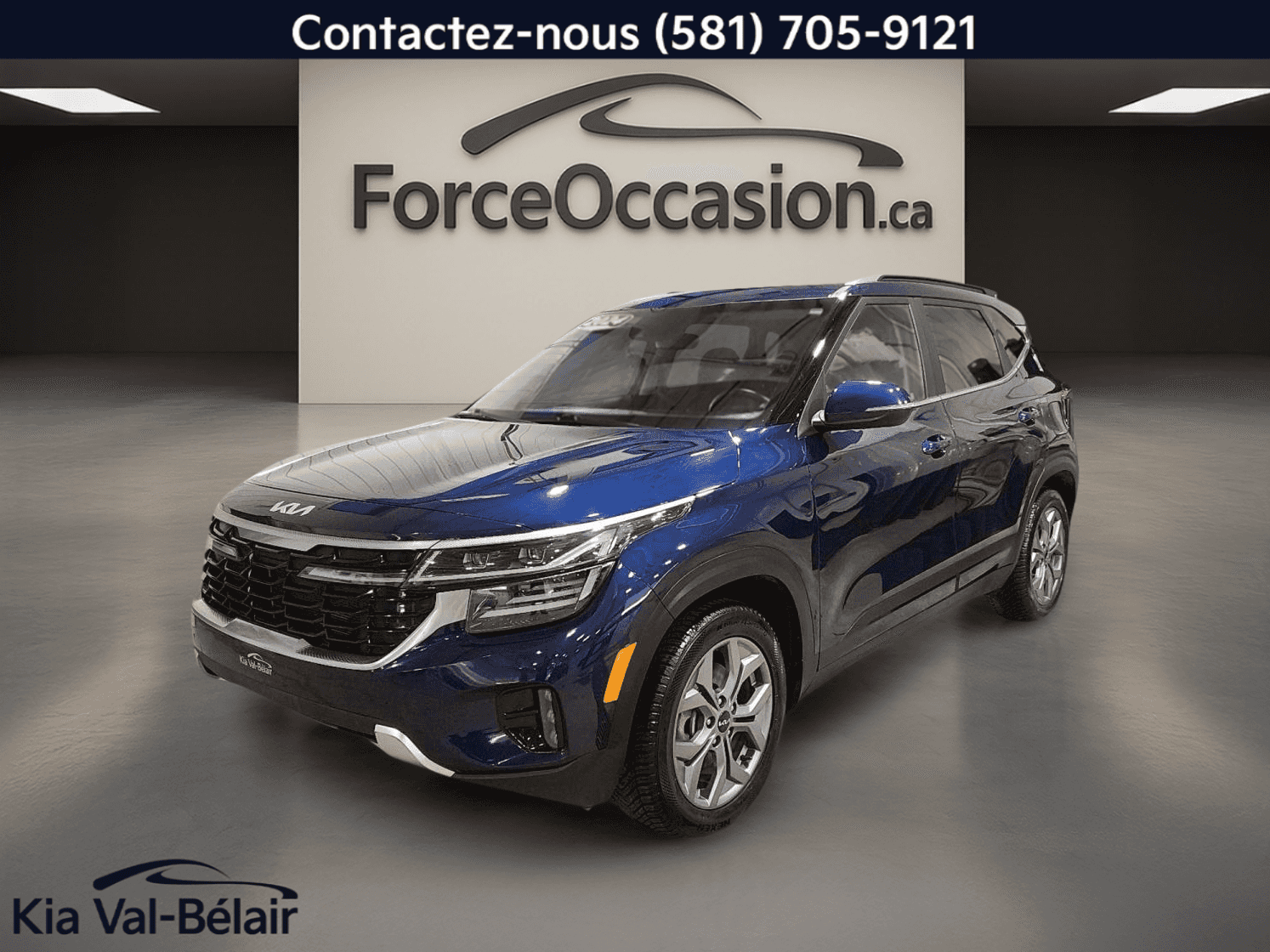 2024 Kia Seltos Ex *Awd *Toit *Cuir *Caméra *Carplay *Volant Chauff - Image 1