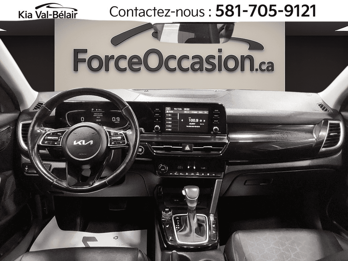 2024 Kia Seltos Ex *Awd *Toit *Cuir *Caméra *Carplay *Volant Chauff - Image 4