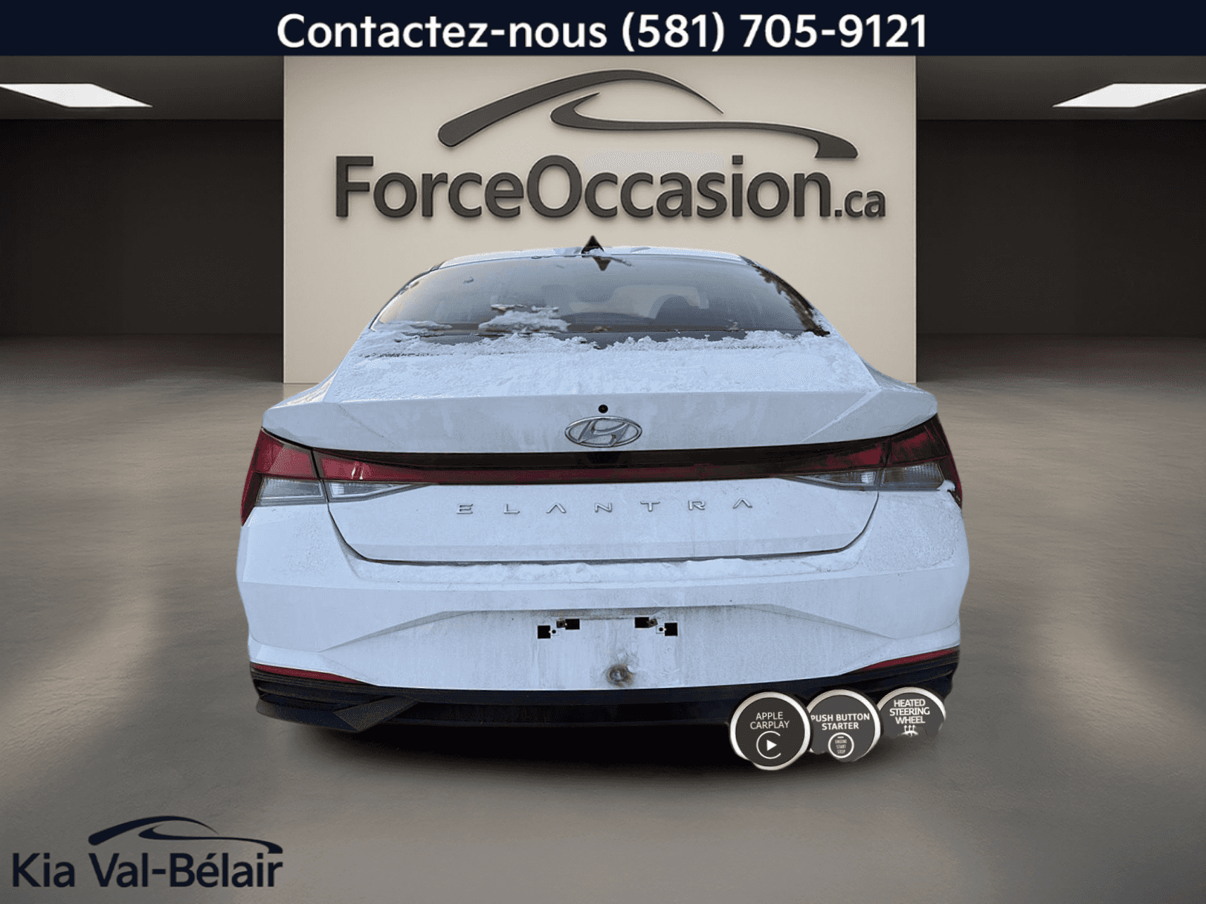 2023 Hyundai Elantra Preferred * Carplay * Bouton-Poussoir * Volant Chauff * - Image 12