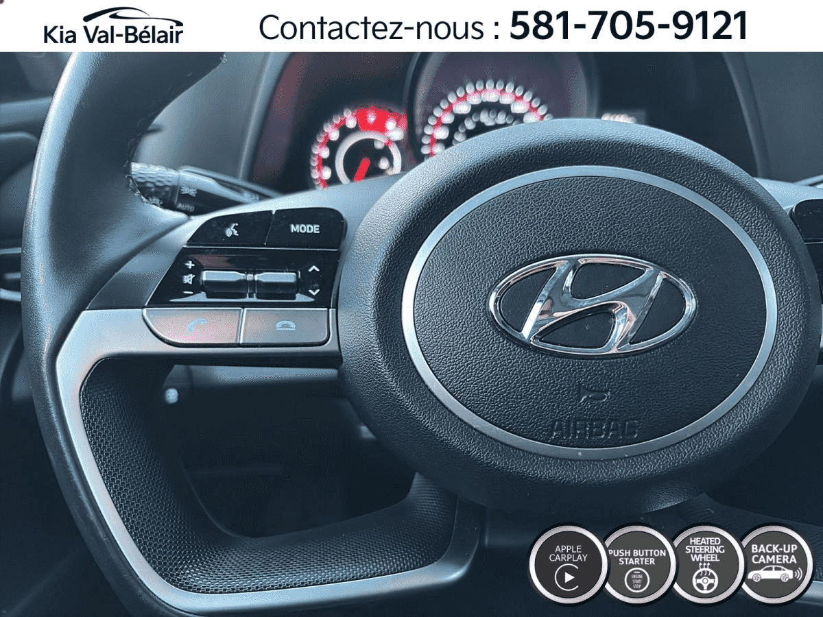 Image 17 Hyundai Elantra Preferred * Carplay * Bouton-Poussoir * Volant Chauff * 2023