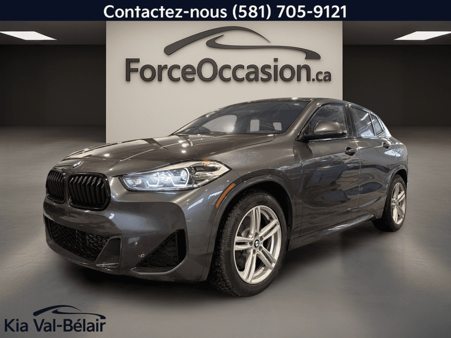 2021 BMW X2 xDrive28i * TURBO * 228HP * TOIT PANO * CUIR ROUGE - Image 1