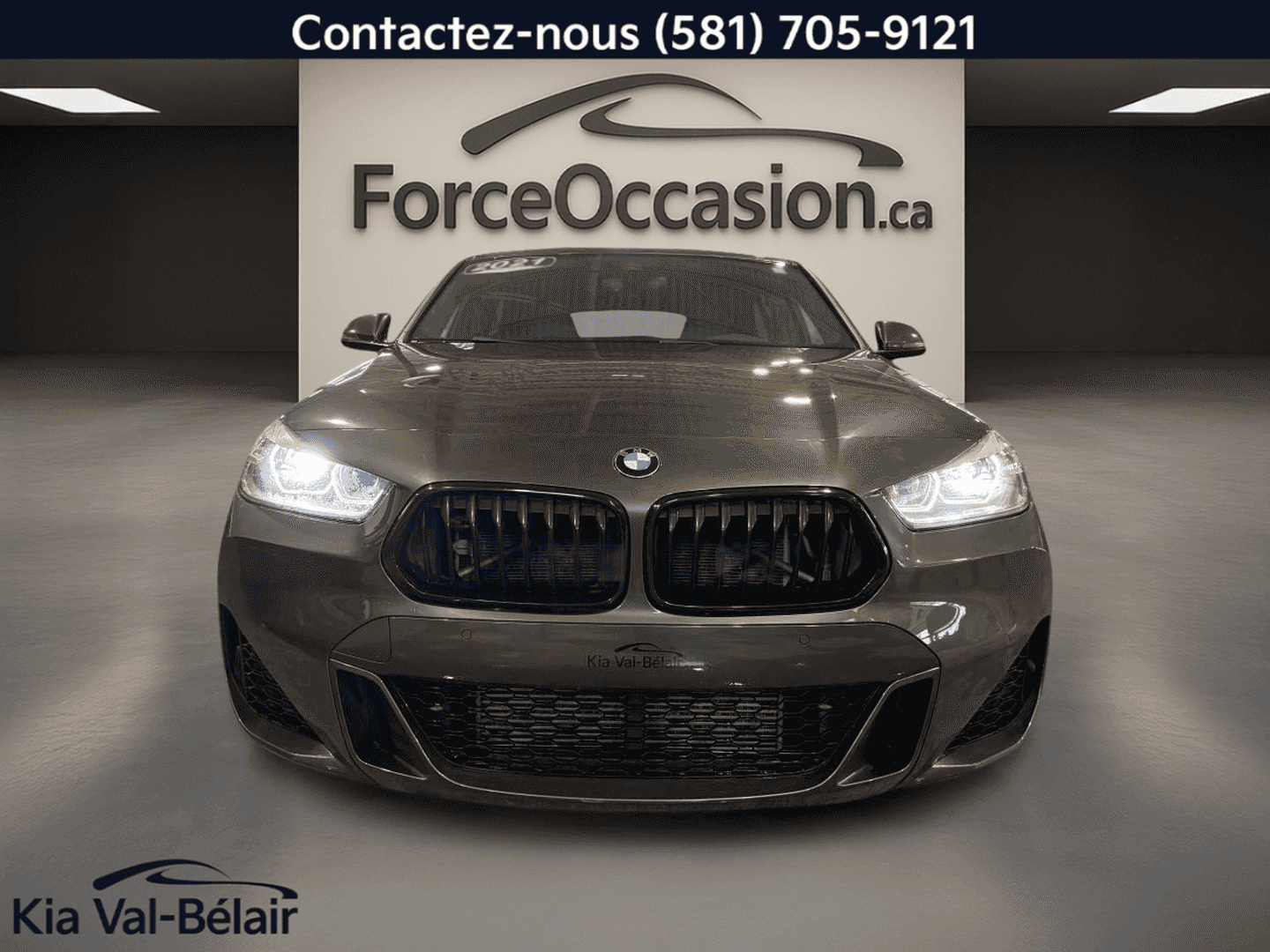 2021 BMW X2 xDrive28i * TURBO * 228HP * TOIT PANO * CUIR ROUGE - Image 2