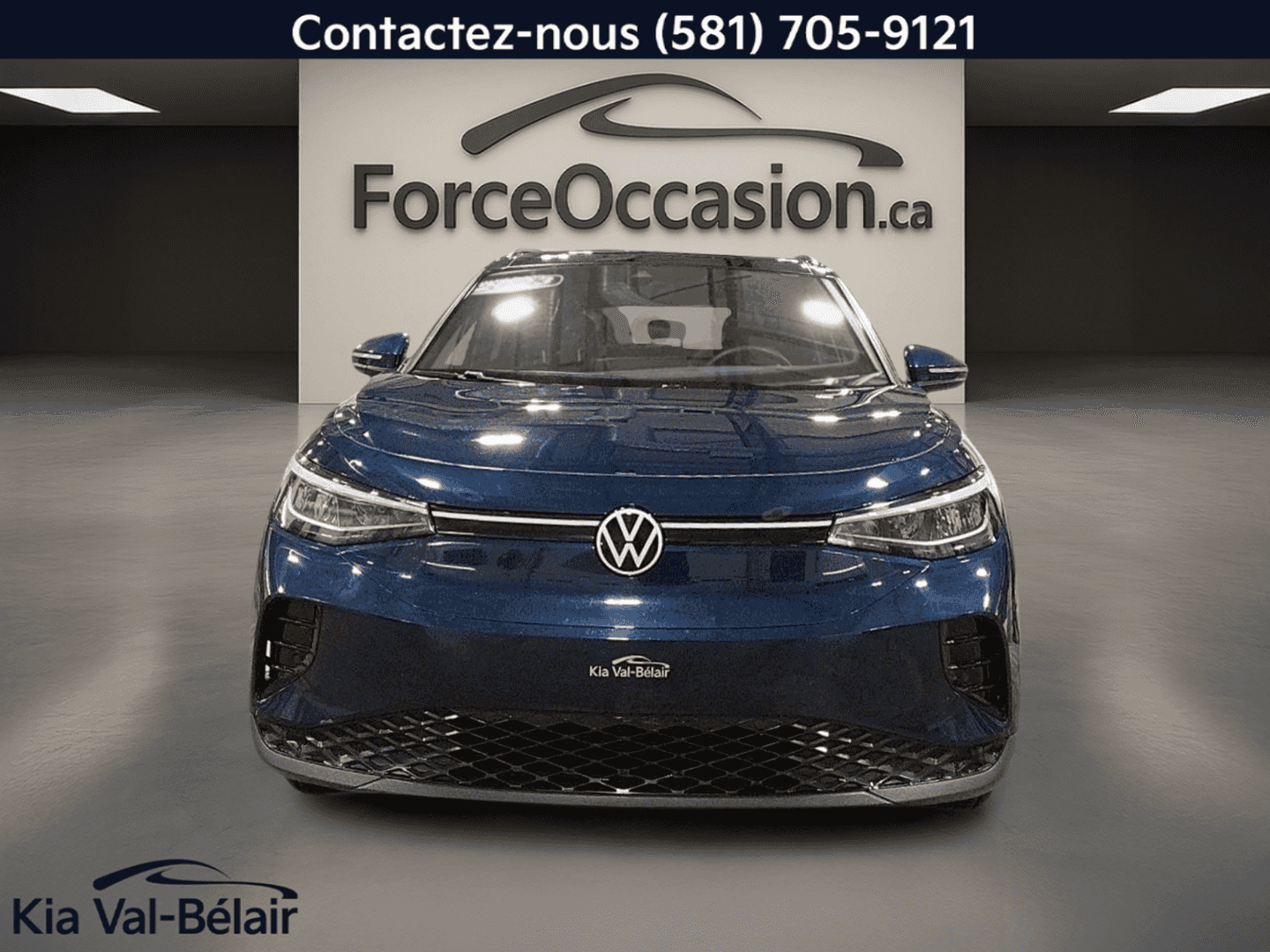 2023 Volkswagen ID.4 Pro *Awd *295Hp *Toit Pano *Gps *Sièges/Volant Chauff - Image 2