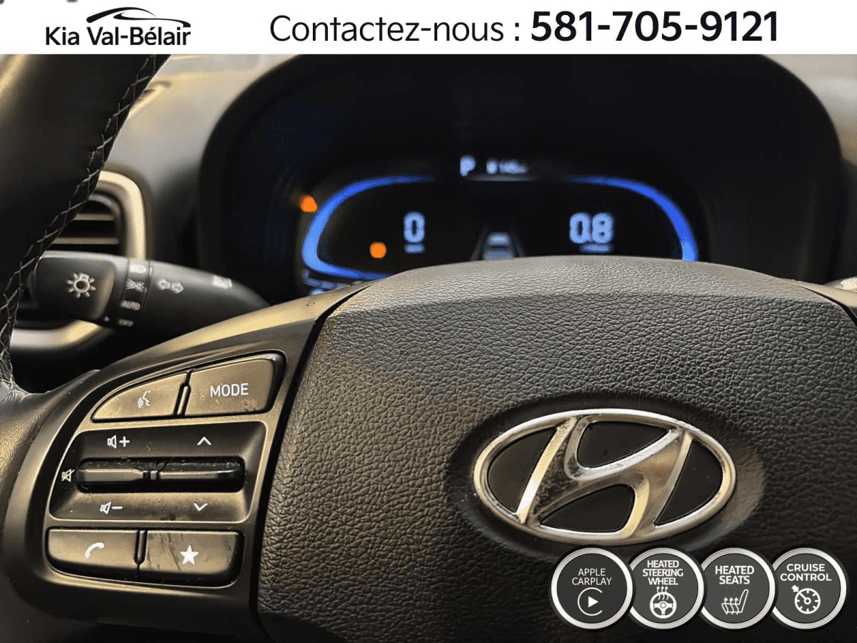 2025 Hyundai Venue Preferred *Carplay *Bouton-Poussoir *Volant Chauff - Image 14