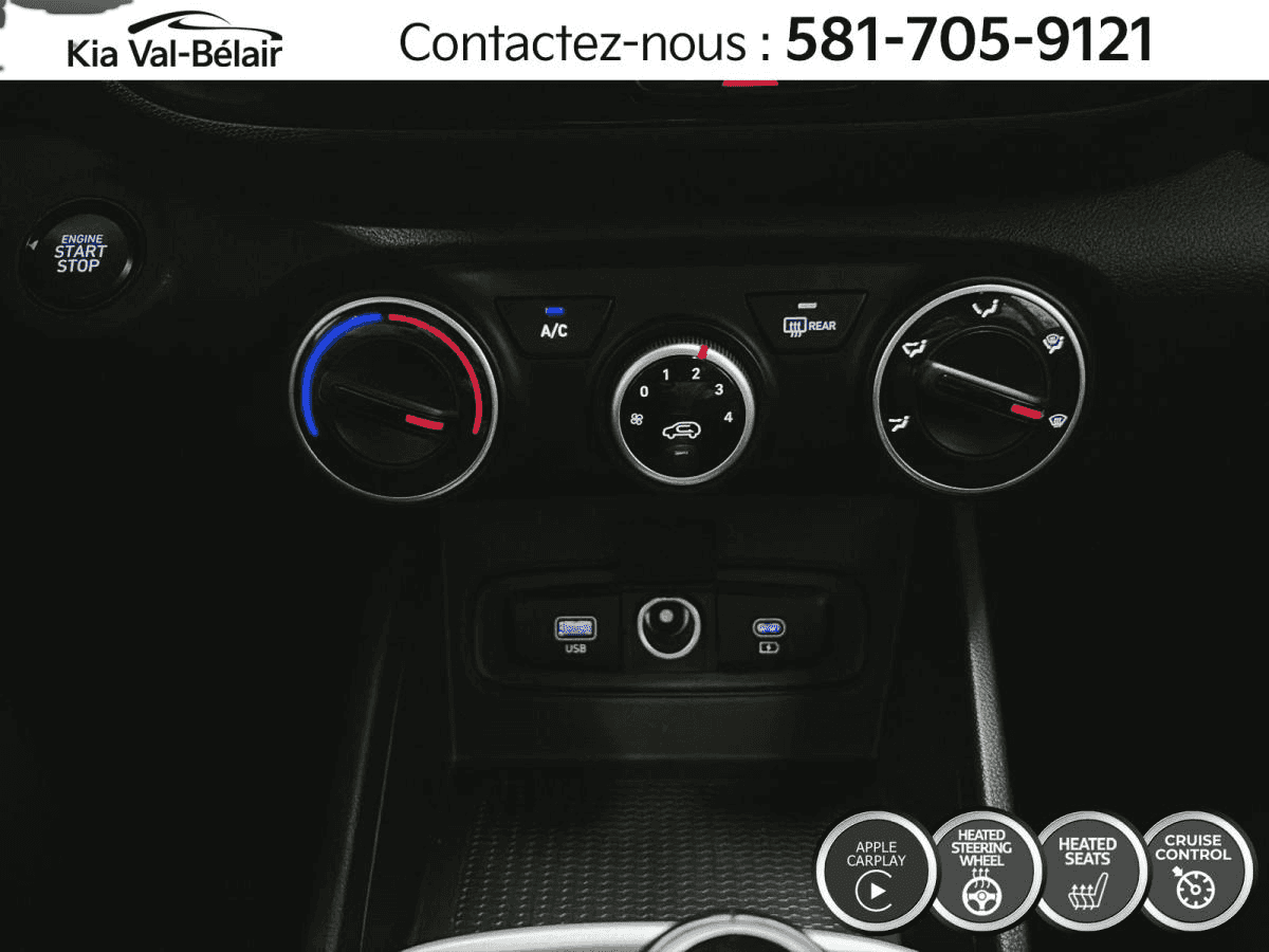 2025 Hyundai Venue Preferred *Carplay *Bouton-Poussoir *Volant Chauff - Image 18