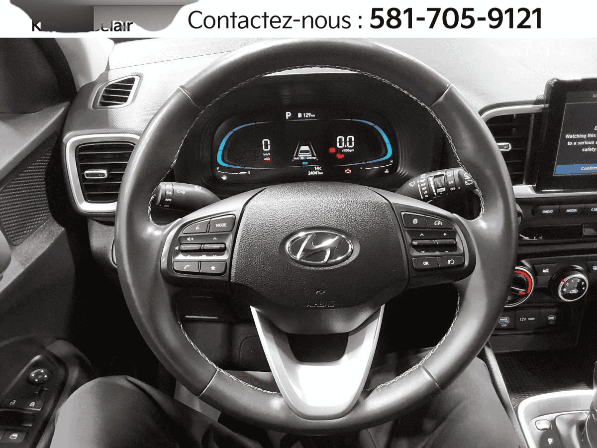 Image 13 Hyundai Venue Preferred *Carplay *Bouton-Poussoir *Volant Chauff 2025