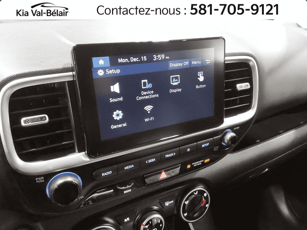 Image 15 Hyundai Venue Preferred *Carplay *Bouton-Poussoir *Volant Chauff 2025