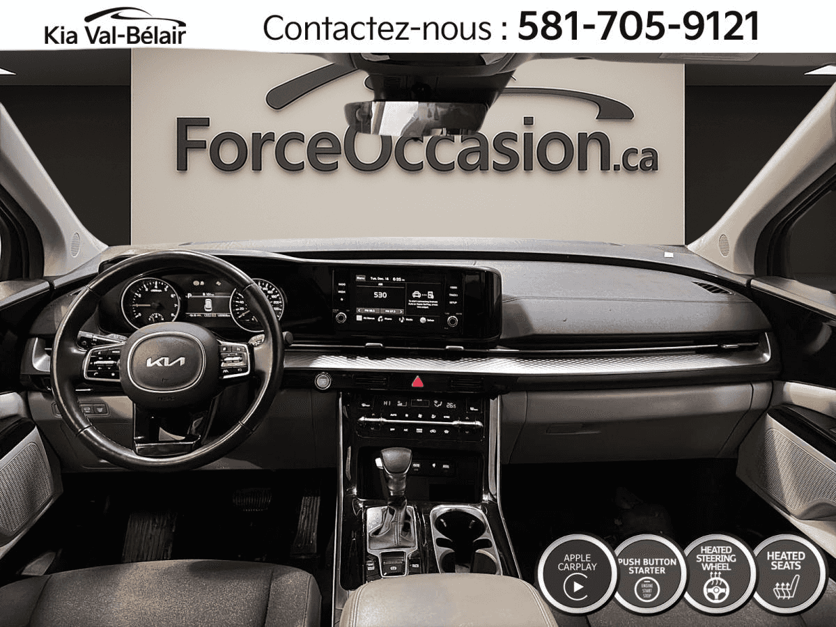 2024 Kia Carnival Lx *V6 *290Hp *Cruise *Caméra *Carplay *8Passagers - Image 5