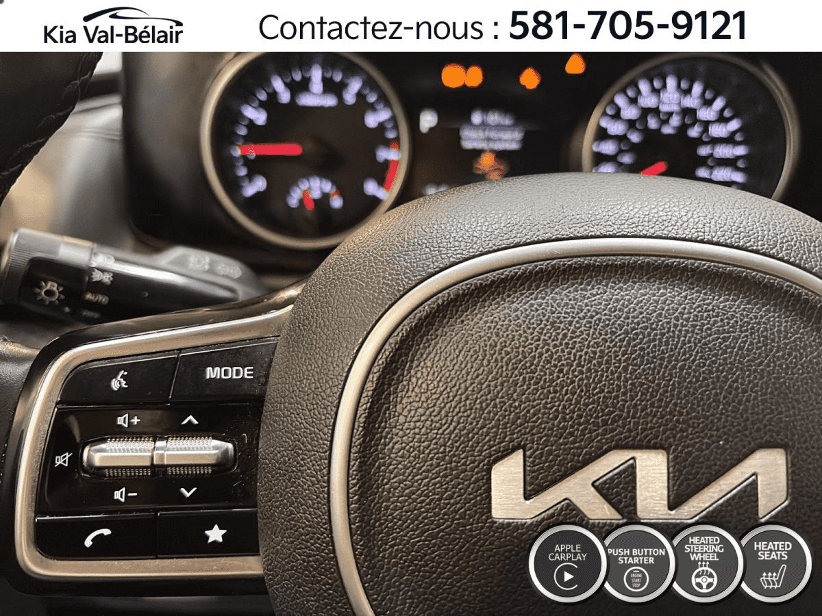 2024 Kia Carnival Lx *V6 *290Hp *Cruise *Caméra *Carplay *8Passagers - Image 14