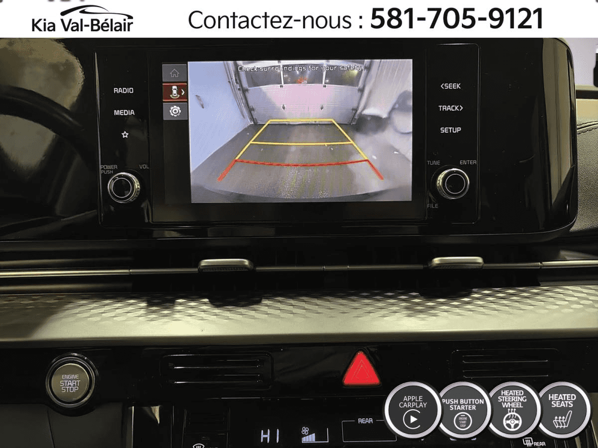 2024 Kia Carnival Lx *V6 *290Hp *Cruise *Caméra *Carplay *8Passagers - Image 17