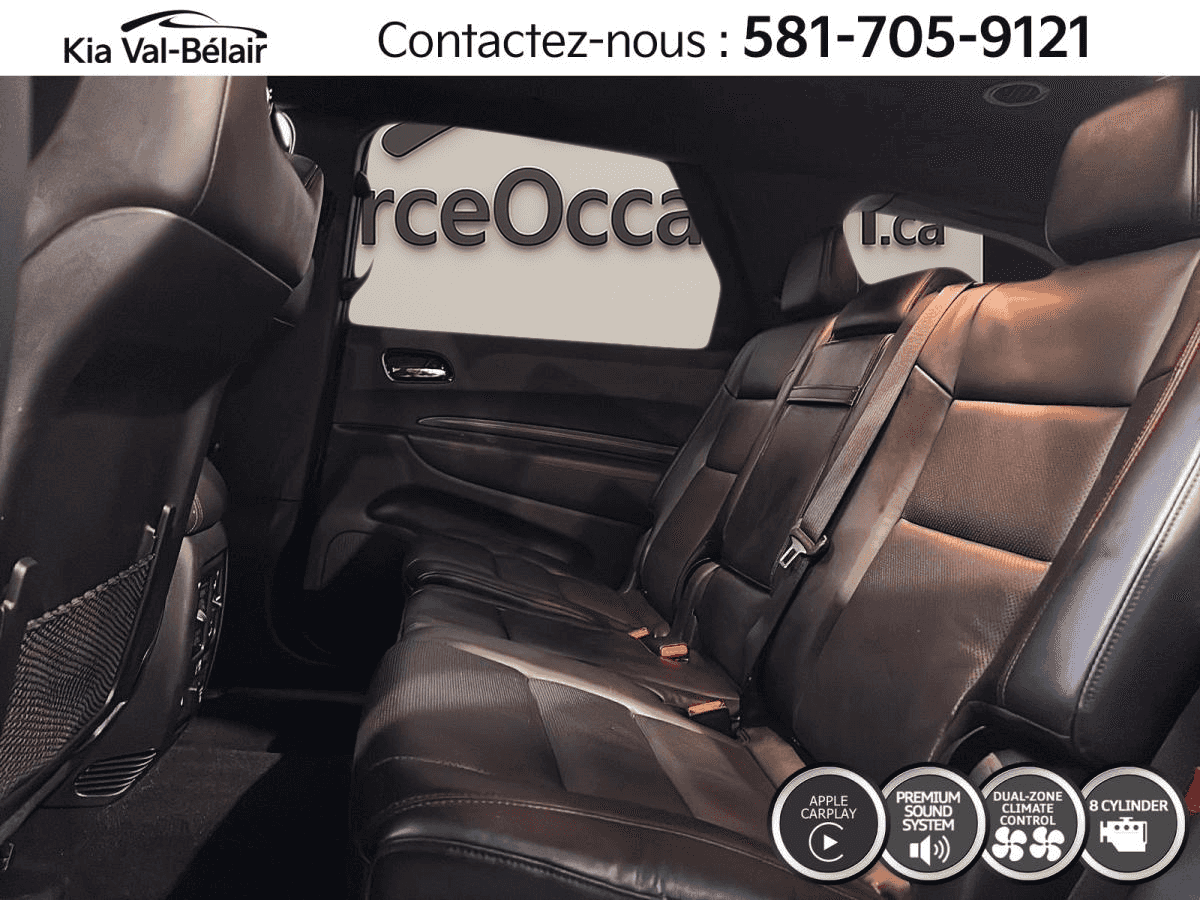 2025 Dodge Durango R/T Ti * 5.7L Hemi * V8 * 360Hp * Cuir * Toit * Carplay - Image 7