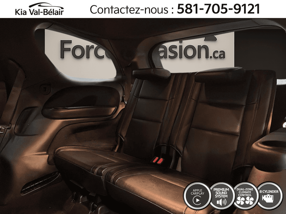 2025 Dodge Durango R/T Ti * 5.7L Hemi * V8 * 360Hp * Cuir * Toit * Carplay - Image 8