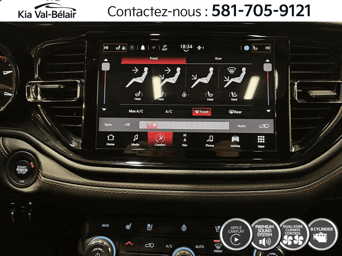 2025 Dodge Durango R/T Ti * 5.7L Hemi * V8 * 360Hp * Cuir * Toit * Carplay - Image 20